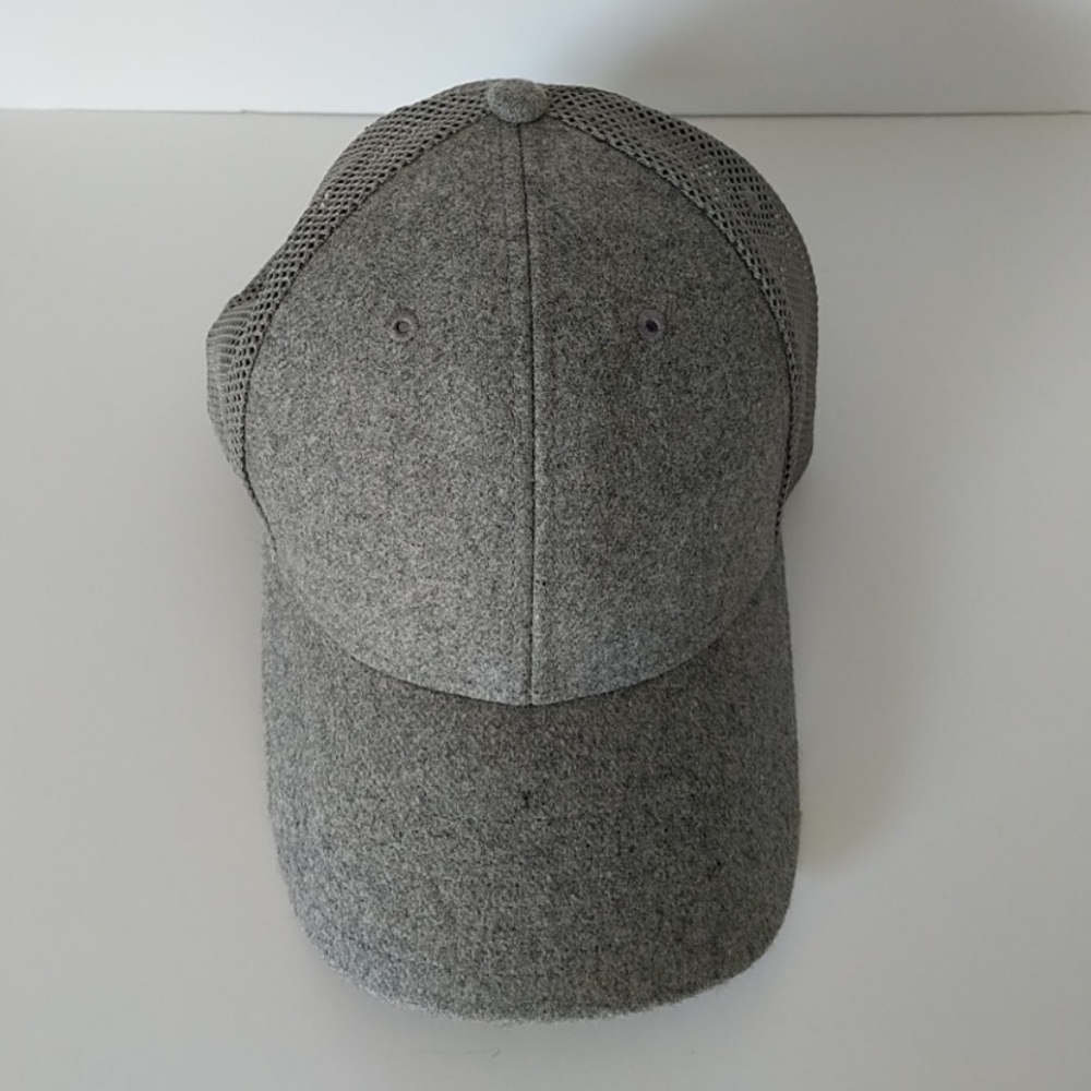 Athleta Gray Wool Hat Adjustable - image 3